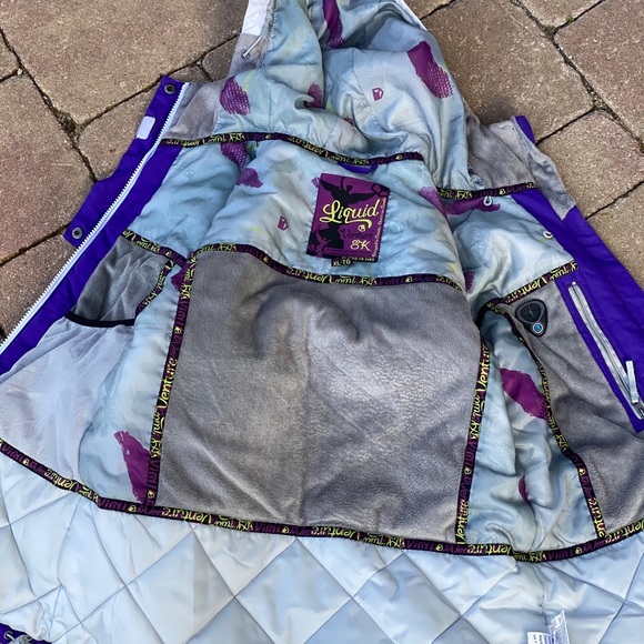 Liquid Girls size Extra Large Ski Jacket - Picture 7 of 10